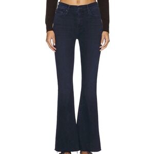 MOTHER The Weekender Fray Flare Jeans Size Women's 27 Retail $258